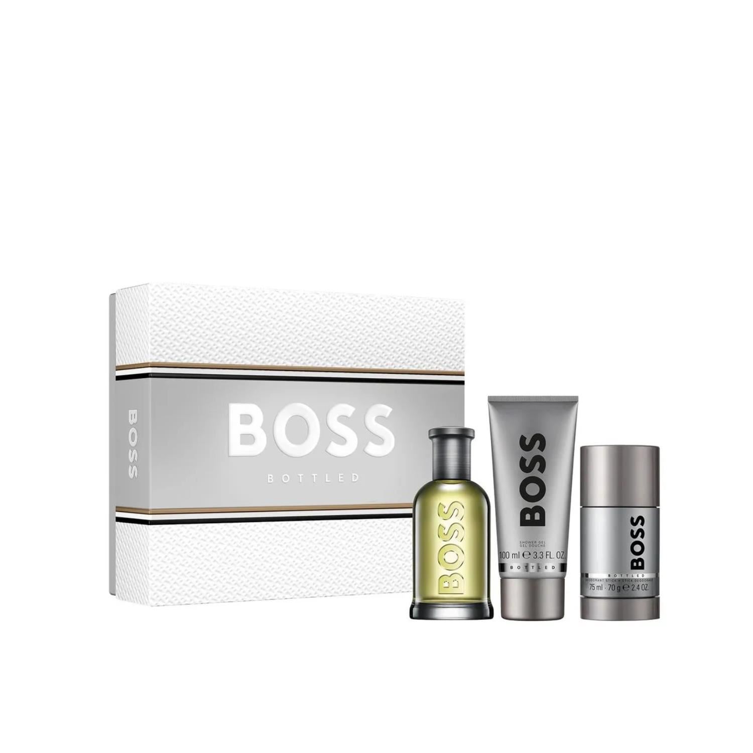 Hugo Boss en botella de 100 ml + 75 ml + 100 ml